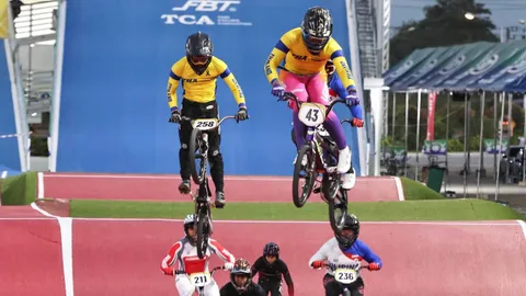 “โกเมธ” ผงาดคว้าทองที่ 2 ศึก BMX  “เสธ.หมึก” ปลื้มทำได้ตามเป้าหมาย