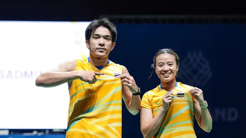 ผลแบดมินตัน ซีเกมส์ 2025 "ไตเติ้ล-เจน" สุดยอด ชนะ "บาส-เฟม" คว้าเหรียญทองสมัยแรก
