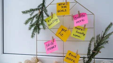 วิธีทำ Vision Board กระดานความฝัน รับปีใหม่ 2569 แบบตัดแปะก็ดี หรือทำเป็น Wallpaper มือถือก็ได้