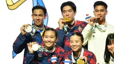 "ไตเติ้ล-เจน" พูดตรงๆ หลังคว้าเหรียญทองซีเกมส์ 2025 แบดมินตันคู่ผสม เผยเป้าหมายต่อไป