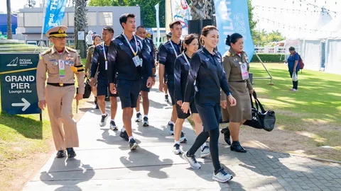 สมเด็จพระราชินี ทรงทดสอบเรือใบ เตรียมลงแข่งให้ทีมชาติไทย เจอ 4 ประเทศศึกกีฬาซีเกมส์วันนี้