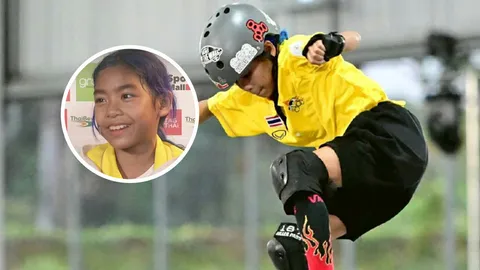 "น้องมินิ" วัย 10 ขวบ เปิดใจหลังคว้าเหรียญทอง "สเก็ตบอร์ด" ซีเกมส์ 2025