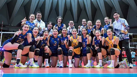 เกือบหลับแต่กลับมาได้! สาวไทยแซงดับเวียดนาม 3-2 ผงาดแชมป์วอลเลย์บอลซีเกมส์สมัยที่ 17