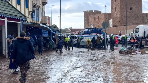 น้ำท่วมฉับพลันในโมร็อกโก ดับแล้ว 37 ศพ อุตุฯ เตือนฝนตกต่อเนื่อง