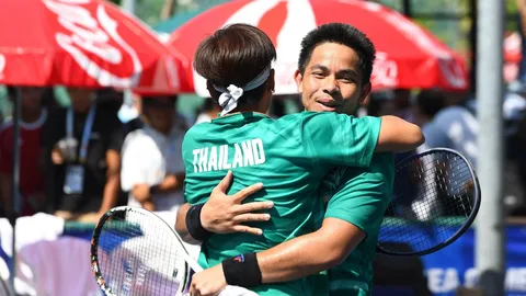 เจอกันเองอีกแล้ว เทนนิสคู่ผสมไทย ทะยานชิงกันเอง การันตี เหรียญทอง "ซีเกมส์ 2025"
