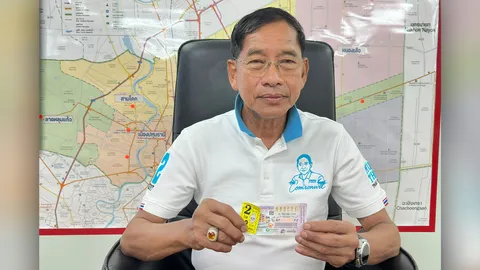 “นายกแจ๊ด” ถูกลอตเตอรี่ 100 ใบ “หลวงปู่ศิลา” ชี้ให้ดูเลขในขันน้ำมนต์