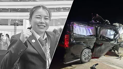 โค้ชคาราเต้เบื้องหลัง 4 ทองซีเกมส์ 2025 ชนท้ายรถอ้อยแช่ขวาเสียชีวิต 