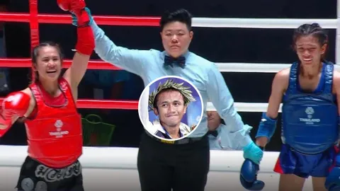 “มนัส” นักมวยเหรียญทองโอลิมปิก เคลื่อนไหวเดือด หลังเห็น “นักมวยไทย” ถูกโกง ซีเกมส์ 2025