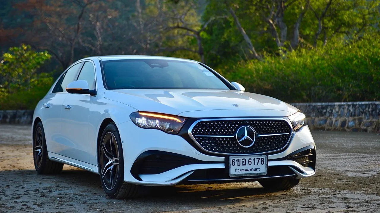 ประกอบไทย วิ่งไกล 1,100 กม. ทดสอบ MERCEDES-BENZ NEW E220d AMG LINE 