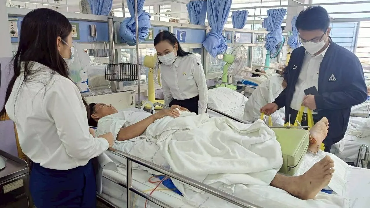 ลูกจ้างเจ็บ-ตาย จากไซต์งานก่อสร้างสมุทรปราการถล่มได้รับความคุ้มครองจากกองทุนเงินทดแทน