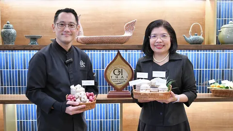ยกระดับ GI สู่พรีเมียม กรมทรัพย์สินฯ ผนึก "ร้านธาร" รังสรรค์เมนูไฟน์ไดนิ่งมัดใจนักชิมโลก