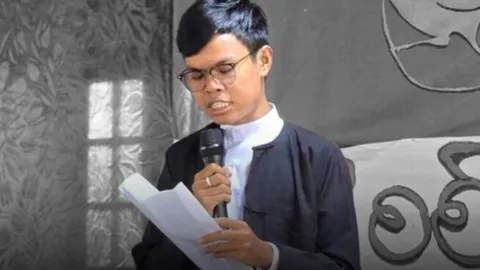 ทหารเมียนมาจับกุมนักเคลื่อนไหวมัณฑะเลย์ วัย 24 ปี แกนนำชุมนุมต่อต้านการเลือกตั้ง