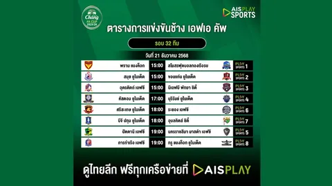 ‘อุบลคิดส์’ ตัวแทนจากนอกลีก ลุ้นสร้างตำนานล้มยักษ์บุกเยือน ‘บีจี’ ยิงสดที่ AIS PLAY
