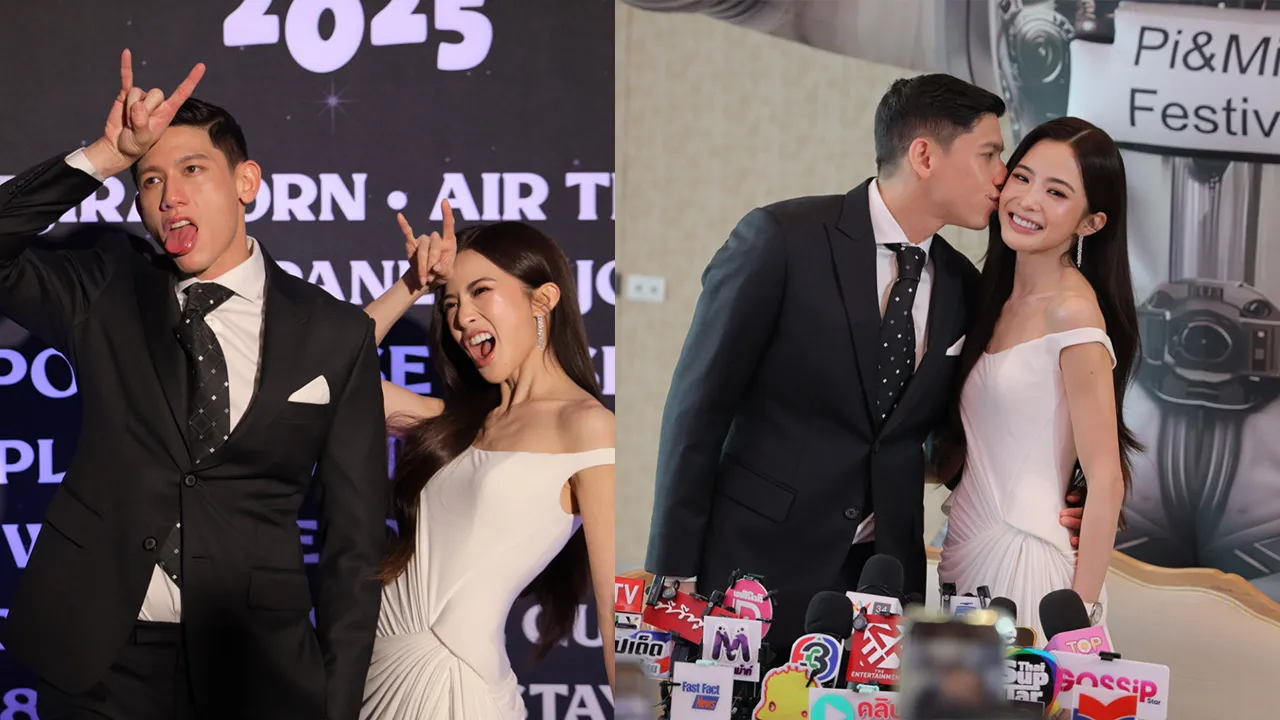 มายด์-พาย แฮปปี้วิวาห์หวาน เล่าเส้นทางรัก 8 ปี รู้จักกันเพราะ มารีน่า น้องสาวมาร์กี้