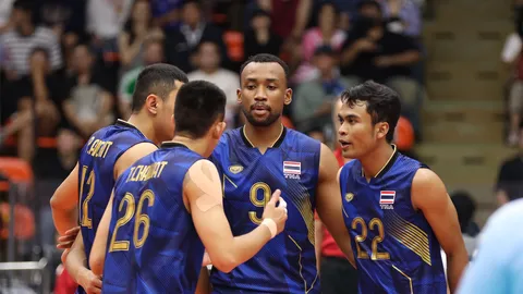 ผลวอลเลย์บอลชาย ซีเกมส์ 2025 "วอลเลย์บอลชายไทย" ชนะ "อินโดฯ" ระทึก ทวงแชมป์รอบ 8 ปี