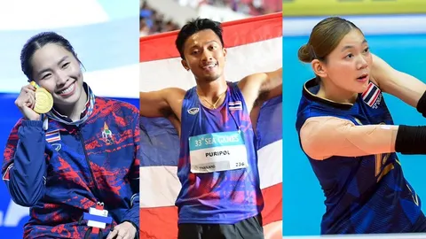 ย้อนทำเนียบ "ทัพนักกีฬาไทย" ครองเจ้าเหรียญทอง มหกรรมกีฬา "ซีเกมส์" 14 สมัย