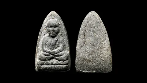 พระหลวงปู่ทวด เนื้อว่าน พ.ศ.2497 พิมพ์ใหญ่เอ วัดช้างให้ เดิมๆ องค์สวยแชมป์