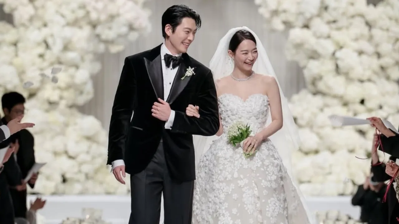 เปิดภาพ คิมอูบิน-ชินมินอา เข้าพิธีวิวาห์สุดหวาน บรรยากาศโรแมนติกมาก
