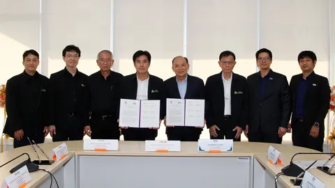 มจพ. ผนึกกำลัง QTC Energy เดินหน้าวิจัยนวัตกรรมพลังงาน ยกระดับโครงสร้างพื้นฐานประเทศสู่ความยั่งยืน