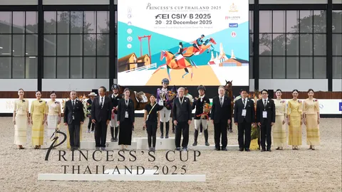 สมเด็จพระเจ้าลูกเธอ เจ้าฟ้าสิริวัณณวรี นารีรัตนราชกัญญา เสด็จเปิดงาน Princess's Cup Thailand 2025