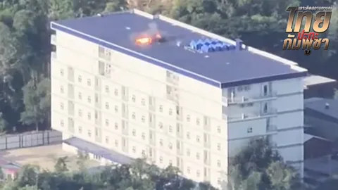 กกล.บูรพายิงถล่มตึกคอลเซ็นเตอร์-สแกมเมอร์ปอยเปต หลังพบถูกดัดแปลงเป็นฐานทหารกัมพูชา