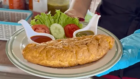 บ้านป้านอม ร้านอาหารริมทุ่งนา จัดเซ็ตอาหารจานยักษ์ 5 อย่าง แค่ 599 บาท หารกันตกคนละร้อย