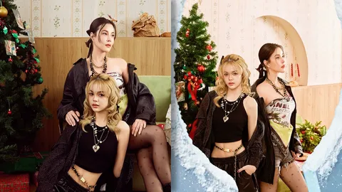 ธัญญ่า ควง น้องลียา แต่งตัวฉลองคริสต์มาส แม่ลูกสวยแพ็กคู่ ออร่าทะลุจอ