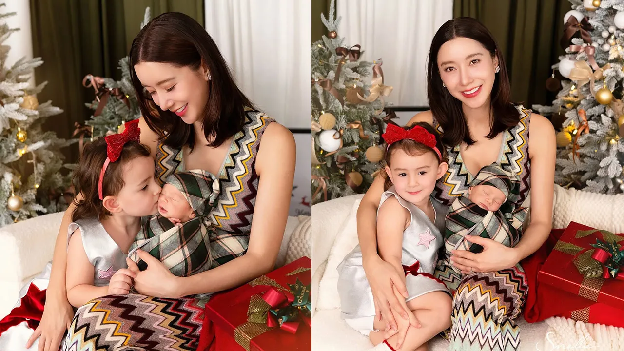 ไอซ์ อภิษฎา เปิดภาพครอบครัวสุดอบอุ่น เห็นโมเมนต์น่ารัก น้องเลอา-น้องโนอา