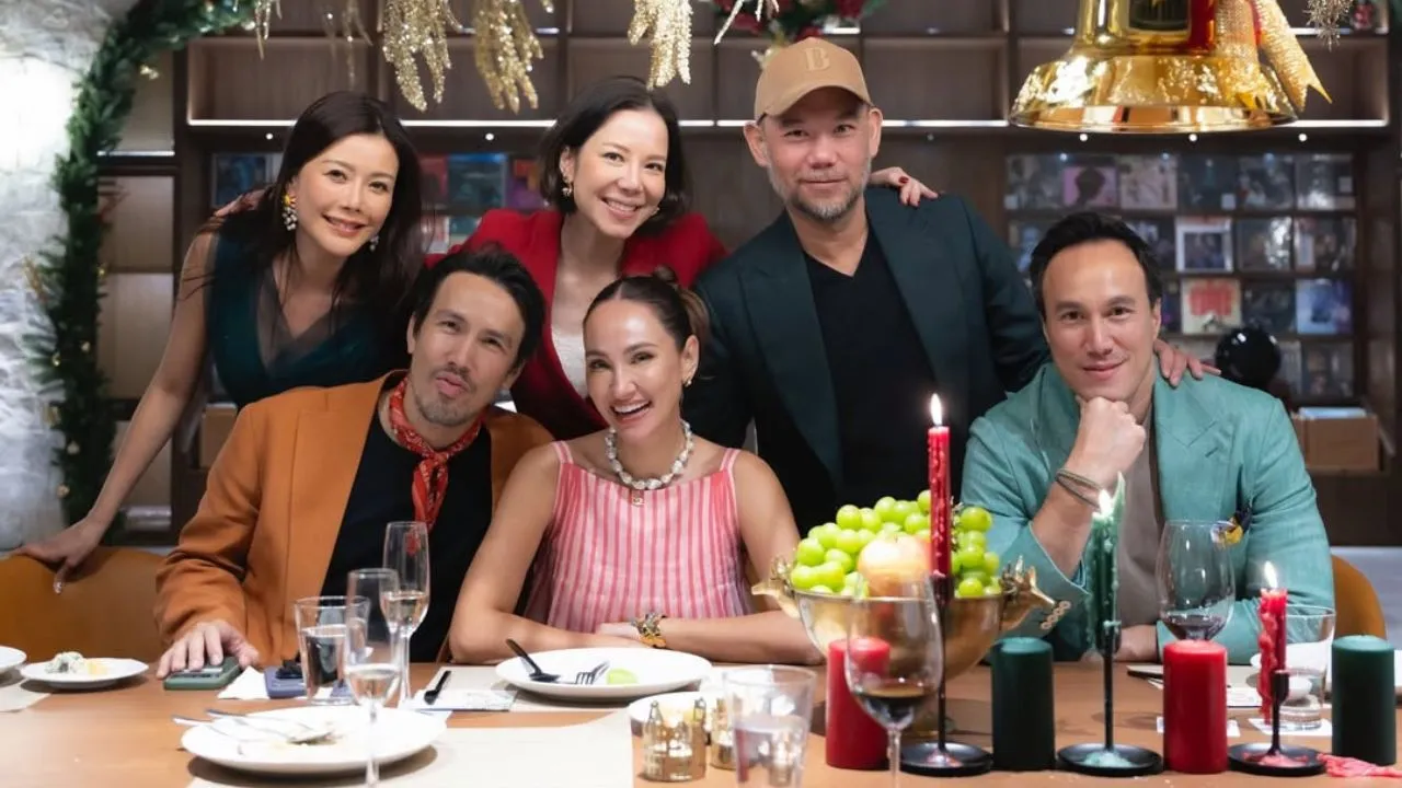 เจนสุดา-เก๋ ชลลดา สองสะใภ้สาวสวย ร่วมปาร์ตี้บ้าน “สิริสันต์” ของสามี