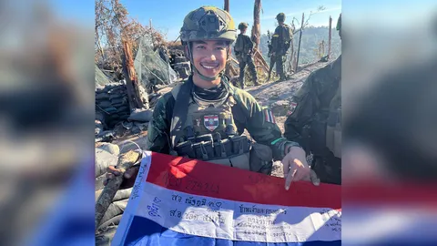 "อดีตนักฟุตบอลไทย" พลิกบทบาท เป็น "ทหารรับใช้ชาติ" ช่วยยึดเนิน 350 จาก "เขมร"