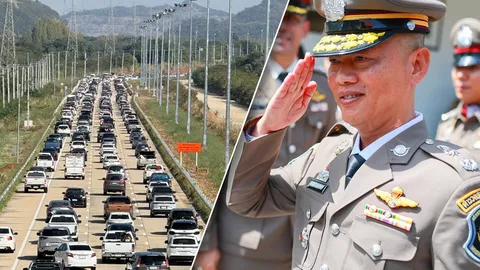 “ผู้การทางหลวง” ชี้แจงแล้วสาเหตุรถติดบน M6 ช่วงปากช่อง เมื่อวานนี้