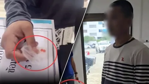 หนุ่มเมืองคอน พกยาบ้าขึ้นโรงพักยื่นให้ตำรวจ ช่วยจับเข้าคุก บอกอยากเลิกให้ขาด