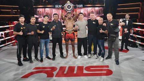 ปิดฉาก "R80 Rajadamnern Anniversary" เวทีมวยราชดำเนิน RWS แจกโบนัส 4.5 ล้านบาท