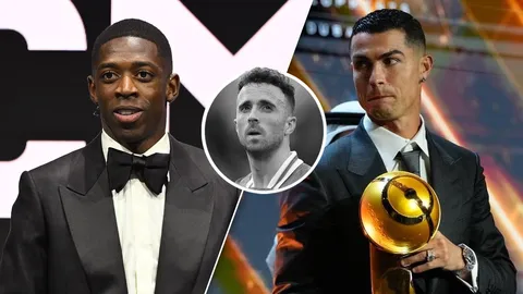 "เดมเบเล่" ไม่พลาด "โรนัลโด-ยามาล" ก็มี "โชต้า" ได้รางวัลด้วย "โกลบ ซอคเกอร์ อวอร์ดส์ 2025"