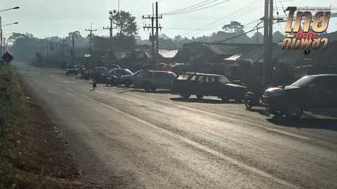 ตลาดชายแดนช่องจอม เริ่มกลับมาคึกคัก แม่ค้าทยอยเปิดร้าน หวังหารายได้ช่วงปีใหม่