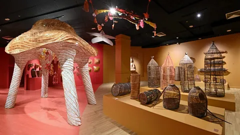 นิทรรศการเครื่องจักสานนำเสนอภูมิปัญญาดั้งเดิมในมุมมองใหม่