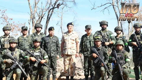 นายกฯ ขึ้นปราสาทตาควาย-เนิน 350 เยี่ยมให้กำลังใจกำลังพล - เคารพทหารพลีชีพ