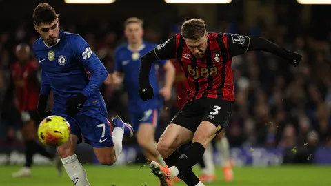 ผลบอลสด เชลซี เสมอ บอร์นมัธ 2-2 "พรีเมียร์ลีก อังกฤษ" 2025-26