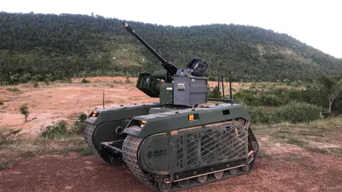 ประกอบไทยยิงทำลายบังเกอร์ D-Iron RCV ยานยนต์รบไร้คนขับทางยุทธวิธี