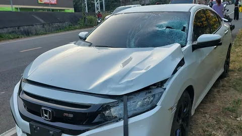 เมาแล้วขับ ชนเจ้าของโรงแรมดังเกาะช้างดับขณะเดินออกกำลังกาย คนขับผมเกรียน แอลกอฮอล์ 126