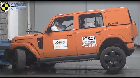 CHERY V23 ผ่านการรับรองมาตรฐานความปลอดภัย 5 ดาว จาก ASEAN NCAP 