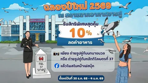 ได้เวลา “กินลม–ชมนก” บางปู “ปากน้ำ” แค่นี้เอง