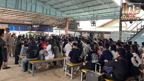 กองทัพเรือ อำนวยความสะดวก รับคนไทย 162 คน กลับประเทศผ่าน “ด่านบ้านแหลม”
