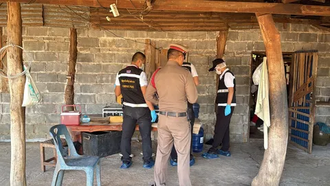 สะเทือนขวัญรับปีใหม่ ลูกชายหลอนยา ฆ่าตัดคอแม่ หิ้วศีรษะไปทิ้งกลางทุ่งนา