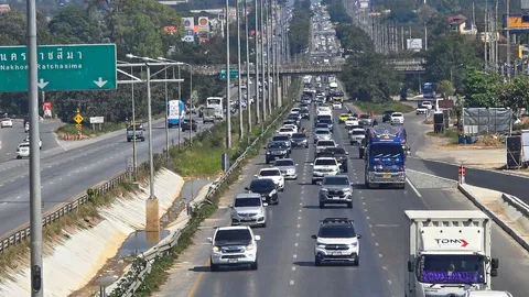 เซ่นอุบัติเหตุ 5 วัน 207 ศพ ถนนสายหลักกลับกรุงหนึบ บขส.ก็คึกคัก