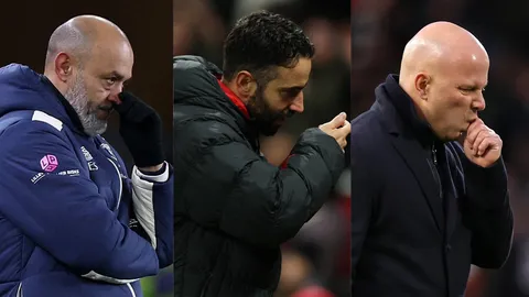 เปิดโผ 10 กุนซือ "พรีเมียร์ลีก" ที่มีโอกาสโดนปลดออกจากตำแหน่ง เบอร์หนึ่งไม่ใช่ "อโมริม"