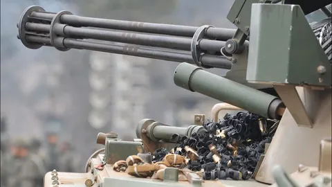 อำนาจการยิง ปืนกลวัลแคน M163 กองพันทหารปืนใหญ่ต่อสู้อากาศยานที่ 5