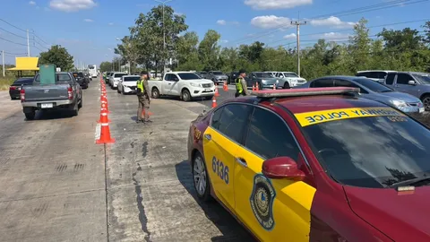 7 วันอันตราย ปีใหม่ 2569 "ตำรวจทางหลวง" บังคับใช้กฎหมายได้มากที่สุด 298,499 ราย