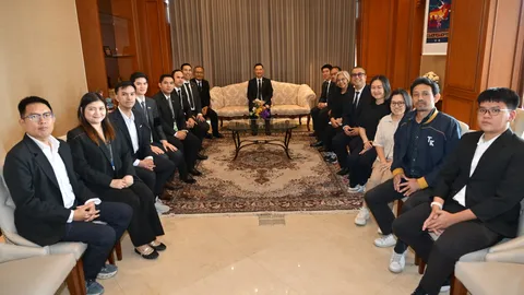 "ประธานศาลฎีกา" ต้อนรับสื่ออวยพรปีใหม่ ย้ำภารกิจอำนวยความยุติธรรม ขับเคลื่อนองค์กร