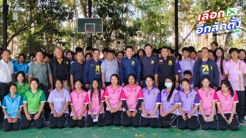 ไทยก้าวใหม่ ลุยหาเสียงกับนักเรียนอาชีวะ ประกาศพร้อมยกระดับเป็นแรงงานทักษะสูง ระดับโลก